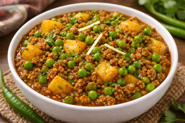 Keema Mattar Aloo
